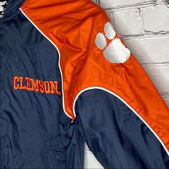 Clemson Tiger Nylon Jacket Kids size 4/5 - Picture 4 of 7